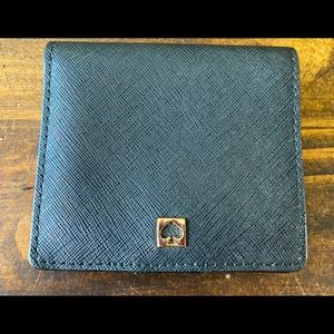 Kate Spade Black Leather Wallet